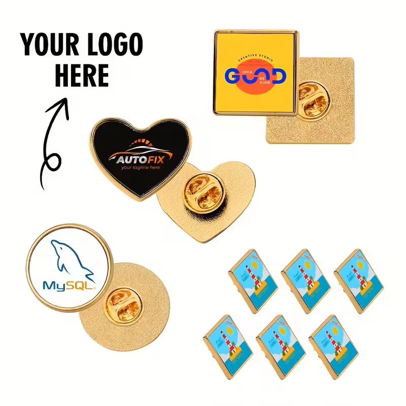 Photographic Memory - カスタマイズされた写真/ロゴビジネスバッジ、パーソナライズされた写真クリエイティブバッジ、カスタマイズ可能な画像、かわいいジュエリー、ウェディングピンブローチ