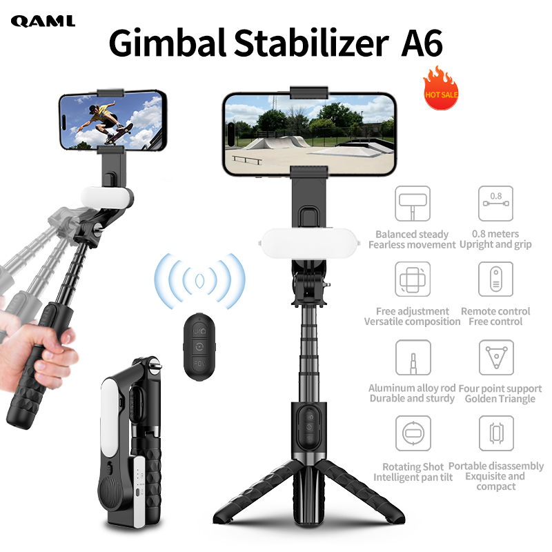 QAML A6 2025 1 軸ハンドヘルド ジンバル スタ - Photography Basics のレビューと価格