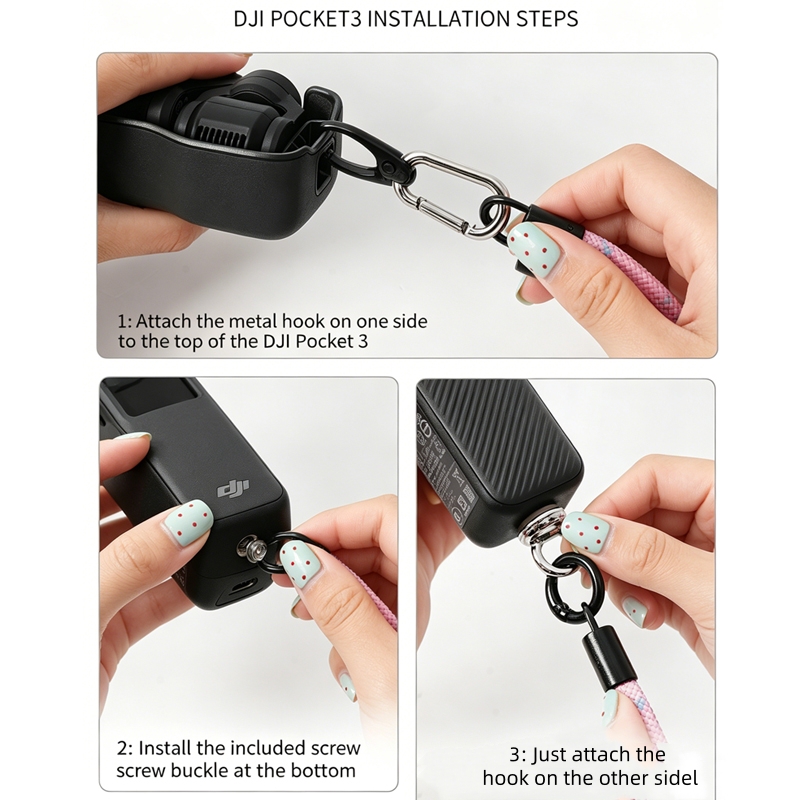 ネックストラップ リストストラップ 紛失防止ロープ 1/4イ - Camera Wrist Strap のレビューと価格