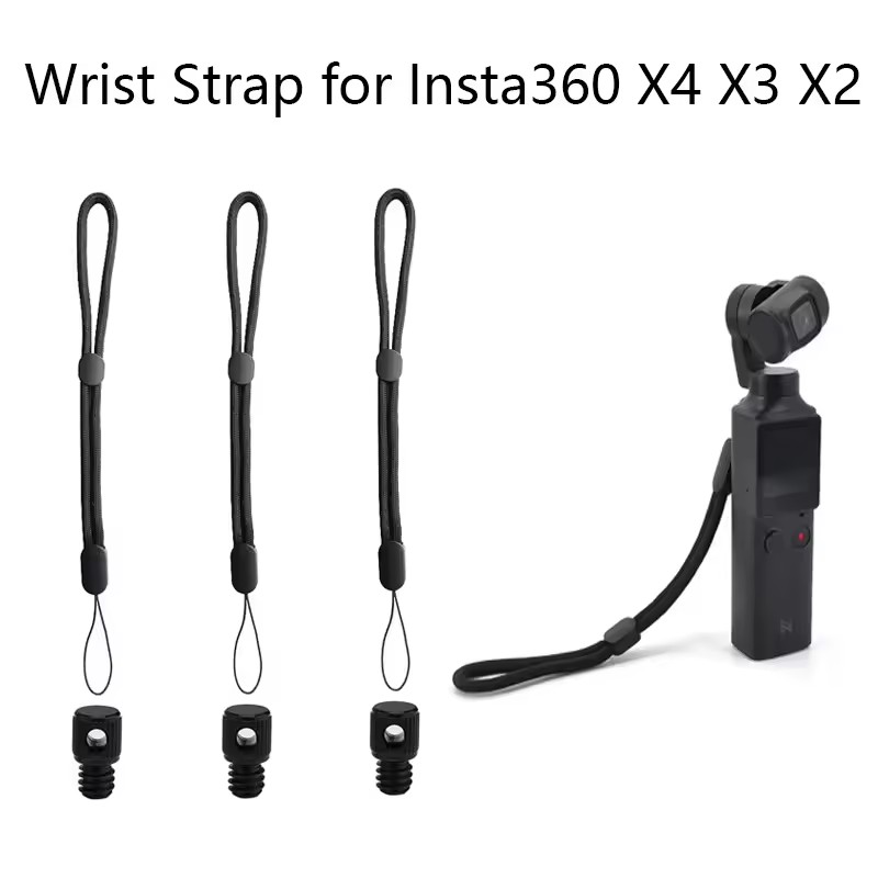 Insta360 X4 X3 X2用1/4ネジ付きリストハン - Camera Wrist Strap のレビューと価格