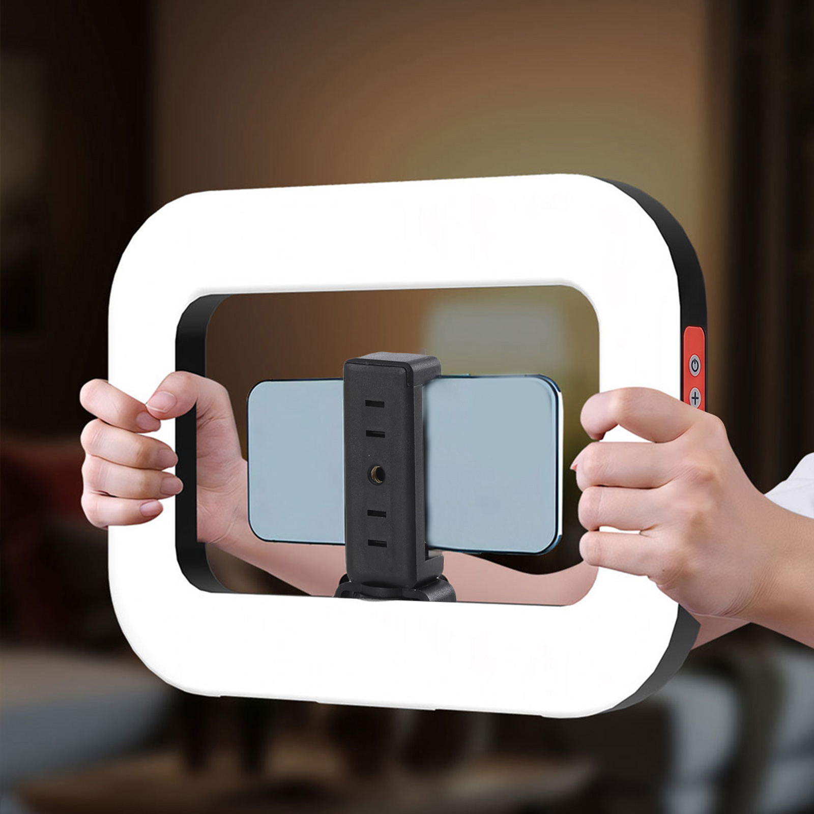 携帯用スクエア型フィルライト。多目的に使えるスマートフォン用 - Photography Videos Free のレビューと価格